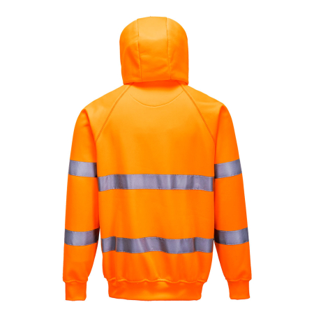 Hanorac reflectorizant cu gluga Portwest ES304 ES1 ESSENTIAL Hi-Vis, tercot 65/35, 300 gr/mp [1]