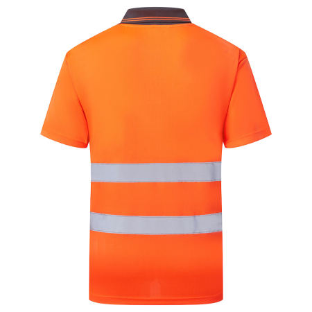Tricou polo reflectorizant Portwest ES477 ES1 ESSENTIAL, 100% poliester, 175 g [1]