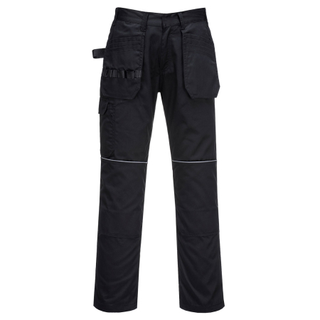 Imbracaminte de lucru - Pantaloni de lucru cu buzunare multifunctionale Portwest ES720 ES1, 65% poliester, 35% bumbac, 245 gr/mp