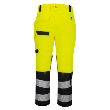 Pantaloni reflectorizanti Portwest EV402 Hi-Vis, 100% poliester stretch 150D, 160 gr/mp [2]
