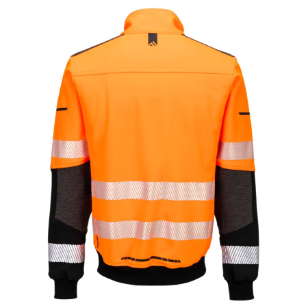 Jacheta softshell reflectorizanta Portwest EV4 Hi-Vis BOMBER, 92% poliester, 8% elastan, 310 gr/mp [1]
