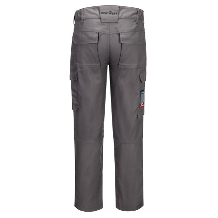 Pantaloni de protectie ignifugi Portwest BIZFLAME INDUSTRY FR, 80% bumbac, 19% poliester, 1% fibra de carbon, 340 gr/mp [1]