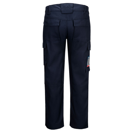 Pantaloni de protectie ignifugi Portwest BIZFLAME INDUSTRY FR, 80% bumbac, 19% poliester, 1% fibra de carbon, 340 gr/mp [1]