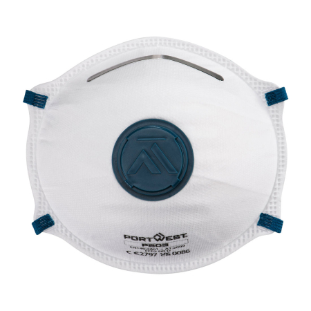 Semimasti FFP2 - Semimasca de protectie FFP2 Portwest P203, cu supapa, 10buc/cutie