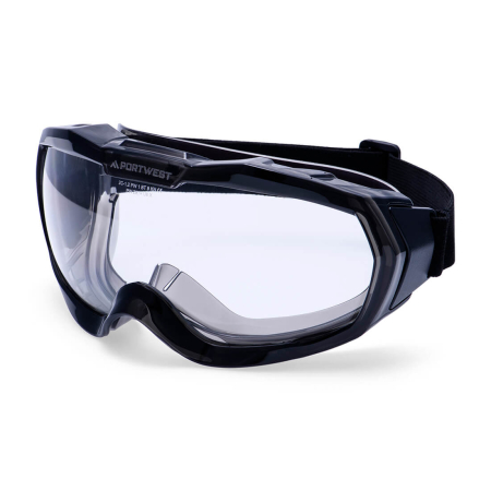 Ochelari de protectie - Ochelari de protectie Portwest PS67 ULTRA SAFE LIGHT UNVENTED GOGGLES, policarbonat