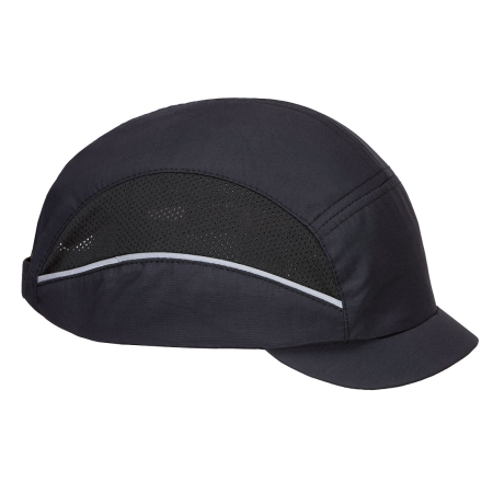 Sepci si casti de protectie - Sapca de protectie cu calota Portwest PS69 AIRTECH BUMP CAP MICRO PEAK, cozoroc 2.5cm