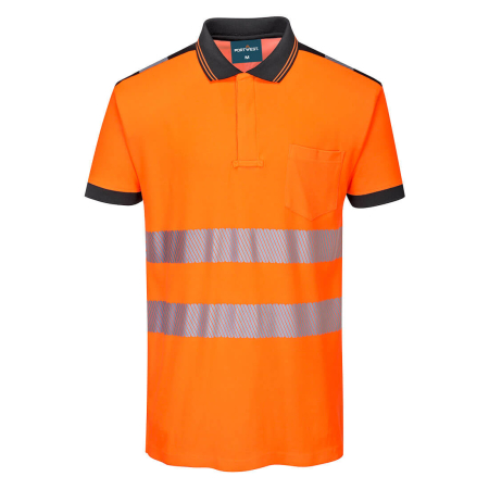 Tricou polo cu benzi reflectorizante Portwest PW317 [0]