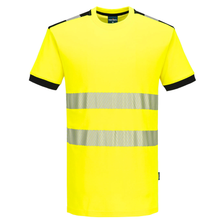Tricouri clasice reflectorizante - Tricou clasic reflectorizant cu maneca scurta Portwest PW318