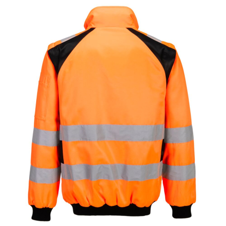 Jacheta reflectorizanta de iarna Portwest CD898 PILOT Hi-Vis 2-in-1, 55% bumbac, 45% poliester, 240 gr/mp [1]