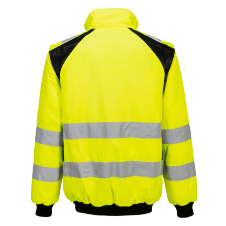 Jacheta reflectorizanta de iarna Portwest CD898 PILOT Hi-Vis 2-in-1, 55% bumbac, 45% poliester, 240 gr/mp [1]