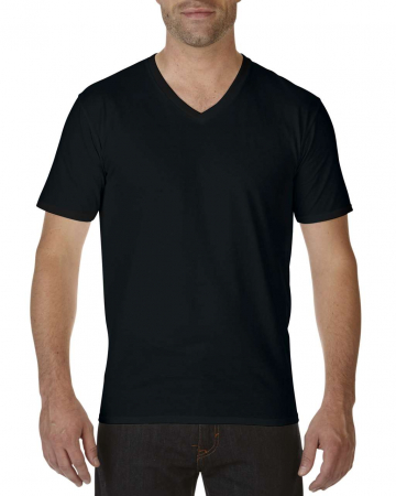 Imbracaminte de lucru - Tricou clasic Gildan GI41V00 PREMIUM COTTON V-NECK, 100% bumbac, 185 gr/mp