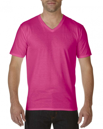 Imbracaminte de lucru - Tricou clasic Gildan GI41V00 PREMIUM COTTON V-NECK, 100% bumbac, 185 gr/mp