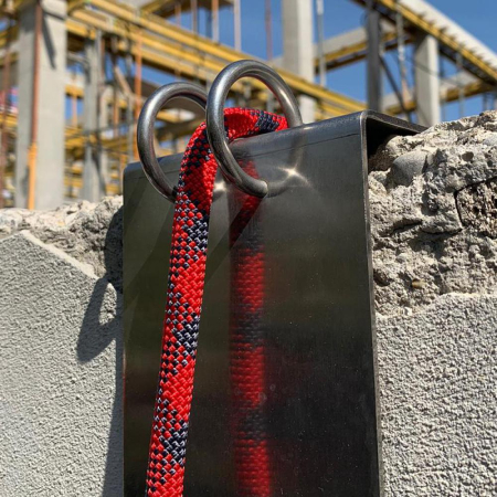 Protectie coarda muchii ascutite Vertiqual PROTECTOR 1, otel, recomandat pentru margini din beton [1]