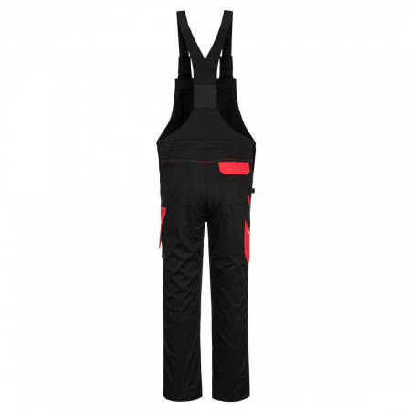 Pantaloni salopeta cu pieptar Portwest PW243 PW2, 65% poliester, 35% bumbac, 245g [2]