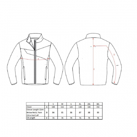 Bluza clasica cu maneca lunga Portwest PW273 PW2, 65% poliester, 35% bumbac, 300g [2]