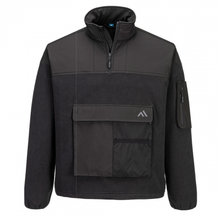 Imbracaminte de lucru - Jacheta fleece Portwest KX378  PW3 Hi-Vis 1/4, micro-fleece poliester 100%, 264 gr/mp