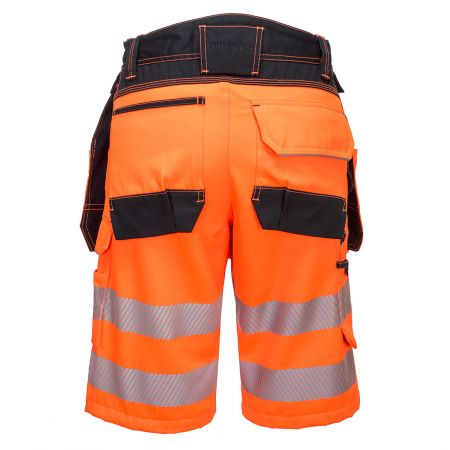 Pantaloni scurti reflectorizanti Portwest PW343 PW3 HOLSTER, 65% poliester, 35% bumbac, 300g [2]