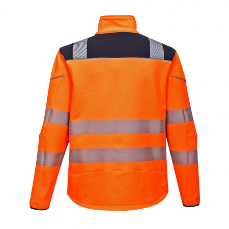 Jacheta softshell reflectorizanta Portwest VISION T402 PW3, 94% poliester, 6% elastan, 310 gr/mp [2]