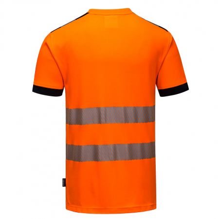 Tricou clasic reflectorizant Portwest T181 PW3,  55% bumbac, 45% poliester, 175g [2]