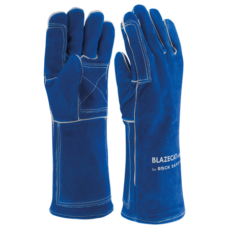 Manusi de protectie SUDURA - Manusi de protectie sudura Rock Safety BLAZECAT-A-GA, piele spalt bovina