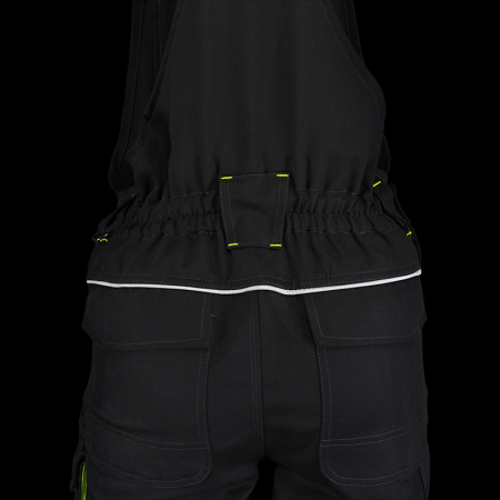 Pantaloni salopeta cu pieptar Rock Safety COMFORT-BP, 100% bumbac, 250 gr/mp [8]