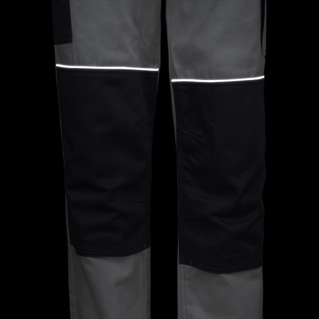 Pantaloni salopeta cu pieptar Rock Safety COMFORT-BP, 100% bumbac, 250 gr/mp [9]