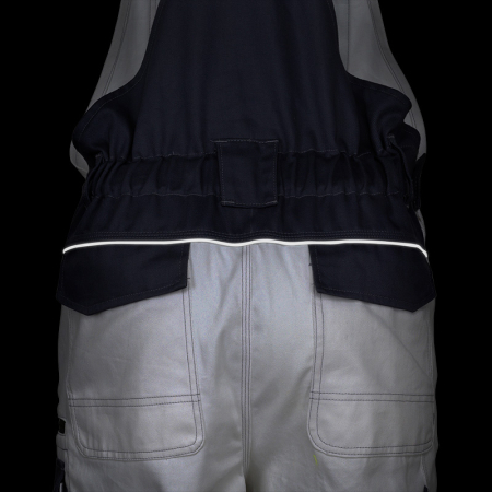 Pantaloni salopeta cu pieptar Rock Safety COMFORT-BP, 100% bumbac, 250 gr/mp [8]