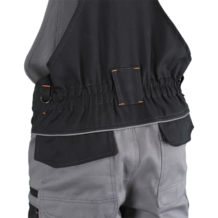 Pantaloni salopeta cu pieptar Rock Safety COMFORT-BP, 100% bumbac, 250 gr/mp [6]