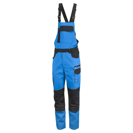 Pantaloni salopeta cu pieptar Rock Safety COMFORT-BP, 100% bumbac, 250 gr/mp [2]