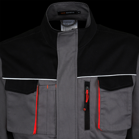 Jacheta de lucru Rock Safety COMFORT-JT, 100% bumbac, 250 gr/mp [9]