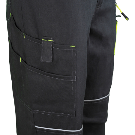 Pantaloni de lucru in talie Rock Safety COMFORT-TR, 100% bumbac, 250 gr/mp [5]