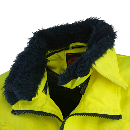 Jacheta de iarna reflectorizanta pilot 3 in 1 Rock Safety DISCOVER,  45% poliester, 55% bumbac, 290 gr/mp [5]