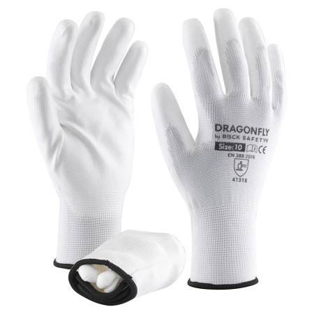 Manusi de protectie - Manusi de protectie Rock Safety DRAGONFLY-V, impregnate in poliuretan