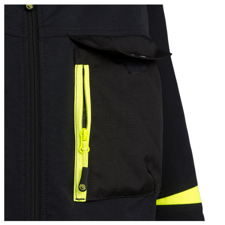 Jacheta de lucru 4 Way Stretch Rock Safety FLEXIMOVE-JT-B, 90% nailon, 10% elastan, 250 gr/mp [5]