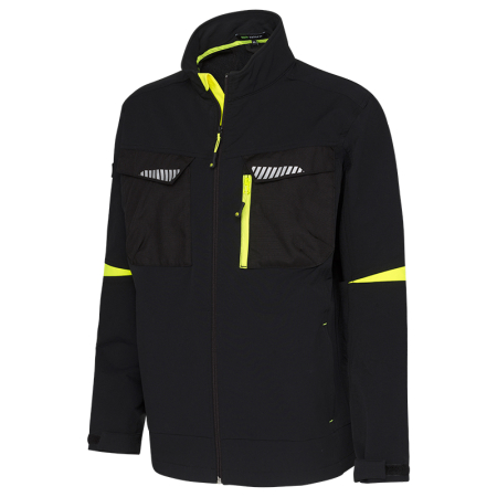 Jacheta de lucru 4 Way Stretch Rock Safety FLEXIMOVE-JT-B, 90% nailon, 10% elastan, 250 gr/mp [2]