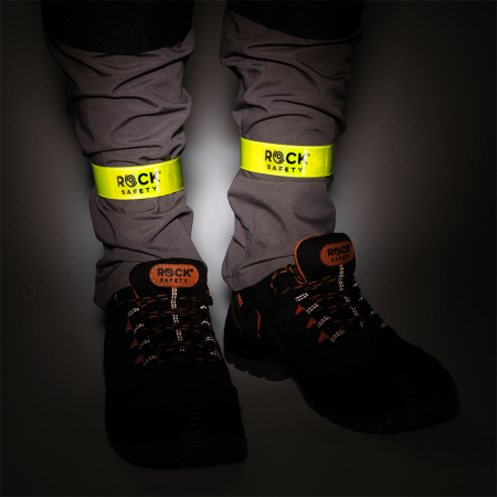 Banda reflectorizanta pentru incheieturi/glezne Rock Safety HV-PANT, 4x25cm [1]