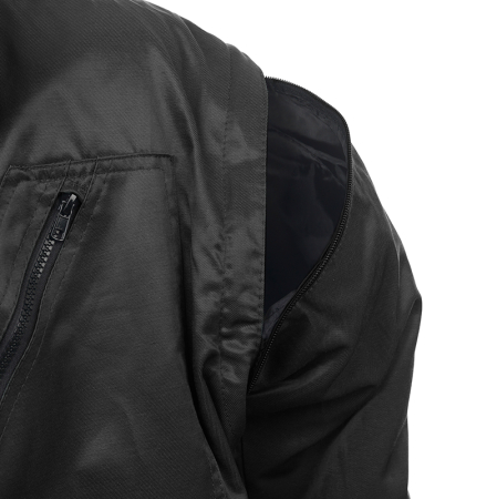 Jacheta vatuita de iarna Rock Safety INUIT, 55% bumbac, 45% PES hidrofug, captuseala detasabila [11]