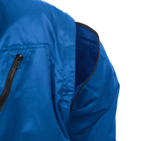 Jacheta vatuita de iarna Rock Safety INUIT, 55% bumbac, 45% PES hidrofug, captuseala detasabila [13]