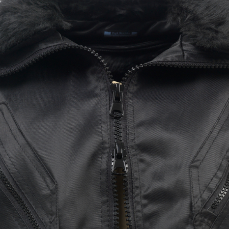 Jacheta vatuita de iarna Rock Safety INUIT, 55% bumbac, 45% PES hidrofug, captuseala detasabila [9]