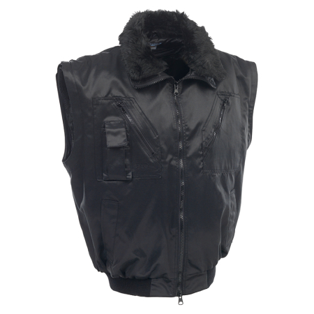 Jacheta vatuita de iarna Rock Safety INUIT, 55% bumbac, 45% PES hidrofug, captuseala detasabila [4]