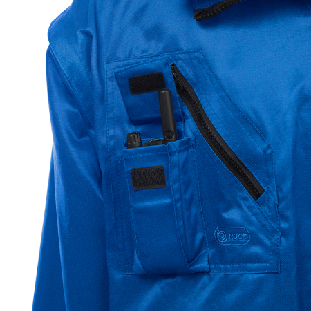 Jacheta vatuita de iarna Rock Safety INUIT, 55% bumbac, 45% PES hidrofug, captuseala detasabila [10]