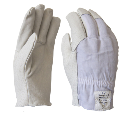 Manusi de protectie - Manusi de protectie Rock Safety L-5, piele integrala de porc