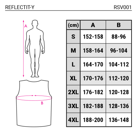 Vesta reflectorizanta Rock Safety REFLECTIT-Y, 100% poliester, 60 gr/mp [1]