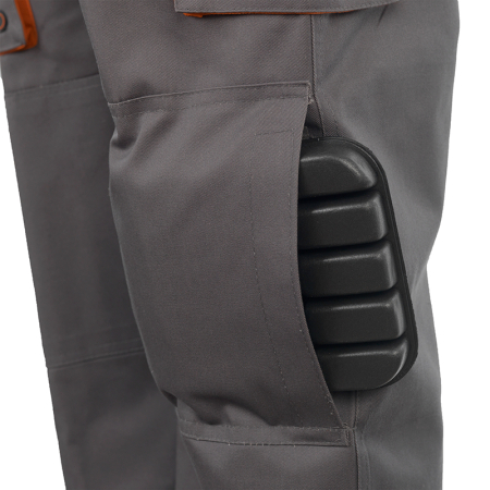 Pantaloni salopeta cu pieptar Rock Safety RMN, 65% poliester, 35% bumbac, 245 gr/mp [5]
