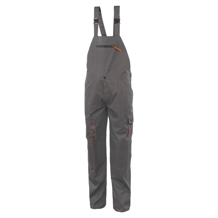 Pantaloni salopeta cu pieptar Rock Safety RMN, 65% poliester, 35% bumbac, 245 gr/mp [2]