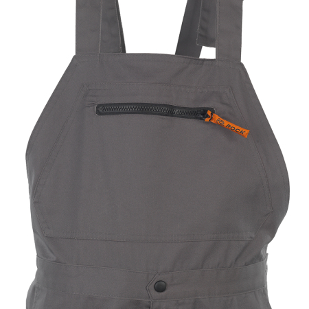 Pantaloni salopeta cu pieptar Rock Safety RMN, 65% poliester, 35% bumbac, 245 gr/mp [7]