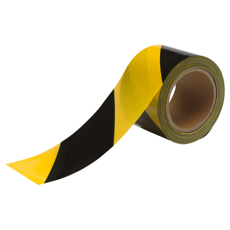 Banda adeziva de marcare Rock Safety SIGTAPE, 75mm, 100m/rola [0]