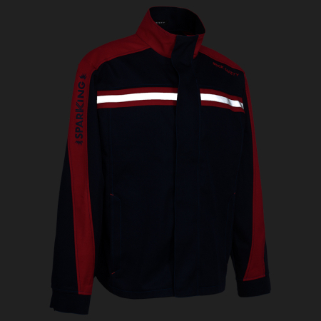 Jacheta de lucru multifunctionala Rock Safety SPARKING-JT-NR, 80% bumbac, 19% poliester, 1% fibra antistatica [4]