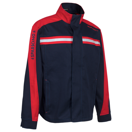 Jachete | Bluze salopeta - Jacheta de lucru multifunctionala Rock Safety SPARKING-JT-NR, 80% bumbac, 19% poliester, 1% fibra antistatica