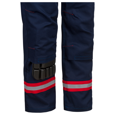Pantaloni de lucru multifunctionali Rock Safety SPARKING-TR-NR, 80% bumbac, 19% poliester, 1% fibra antistatica [7]